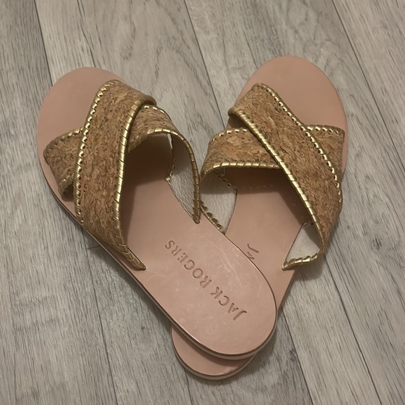 Jack Rogers strappy sandal cork NEW 7.5 - Picture 3 of 4